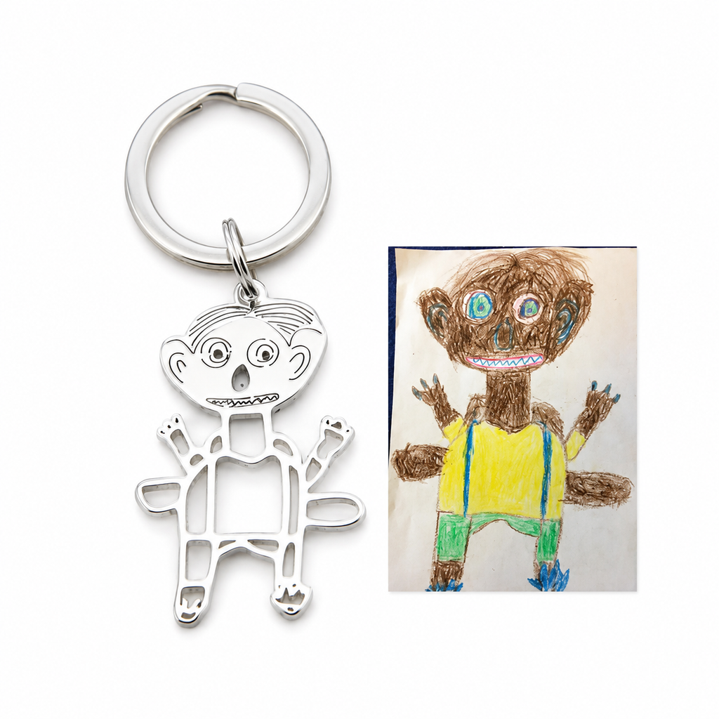 Kids Artwork Necklace, Bracelet, Pendant or Keychain
