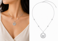 Butterfly Crystal Necklace