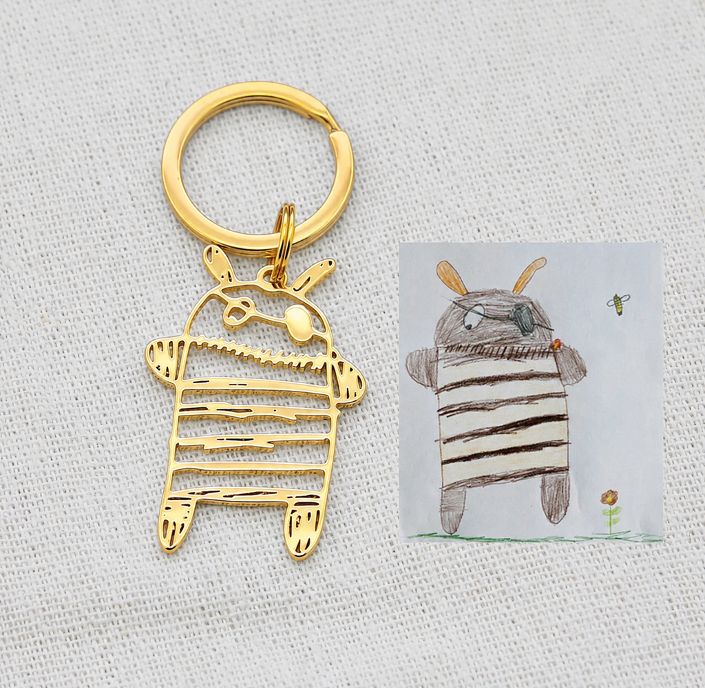 Kids Artwork Necklace, Bracelet, Pendant or Keychain
