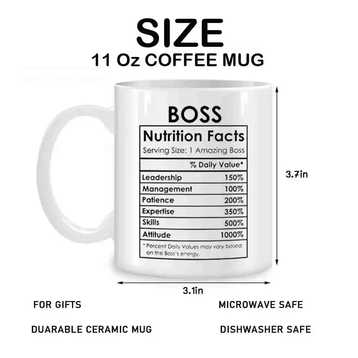 Boss Thank You Gift Cup for Best Boss, Female Birthday Gift, Birthday Gift, Novelty Gift